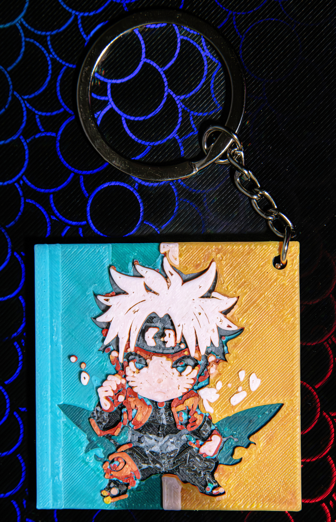 ⚔️Naruto Chibi Anime - Raised keychain