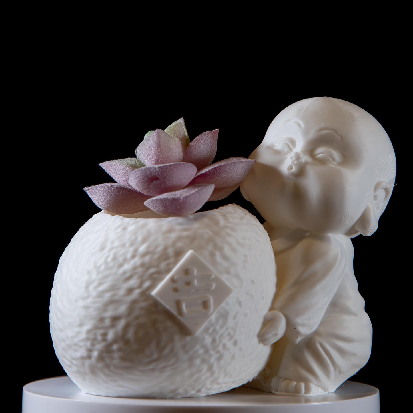 Laughing Buddha Succulent Planter – Elegant Home Décor Gift