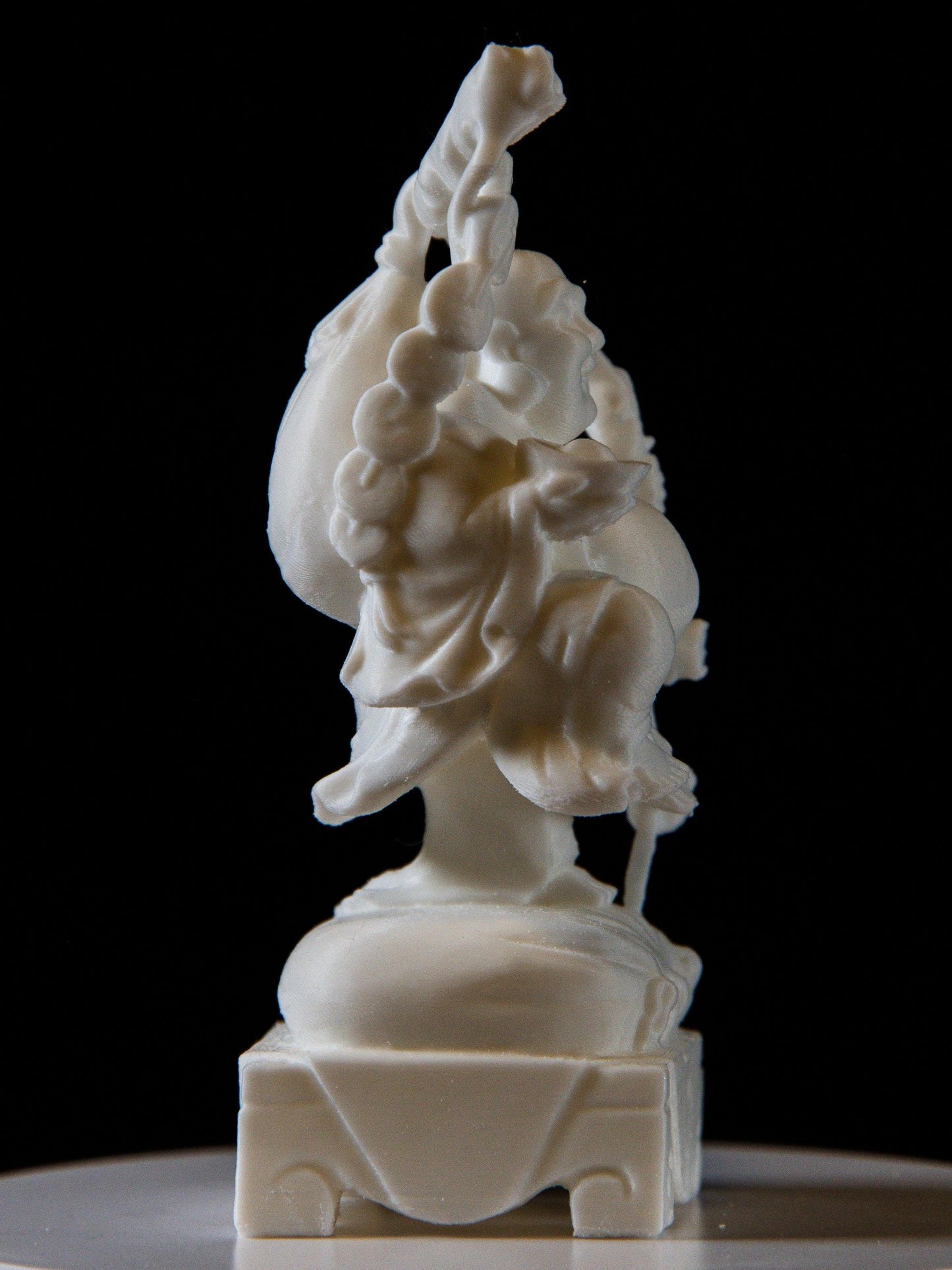 Laughing Buddha on Swing – Feng Shui Happiness & Wealth Statue | Lucky Charm for Home and Office | Spiritual Zen Decor
