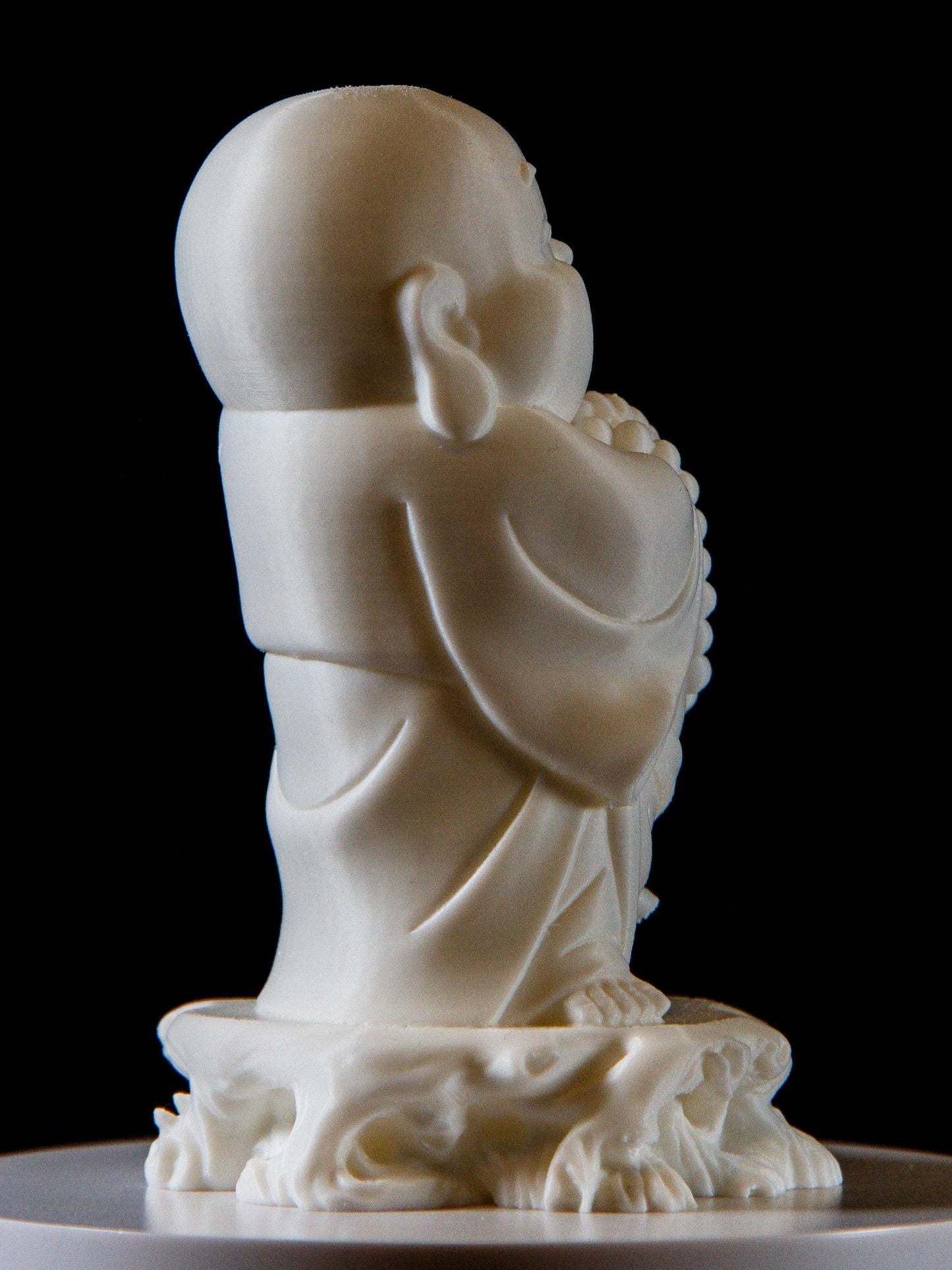 Laughing Buddha cute with Prayer Beads