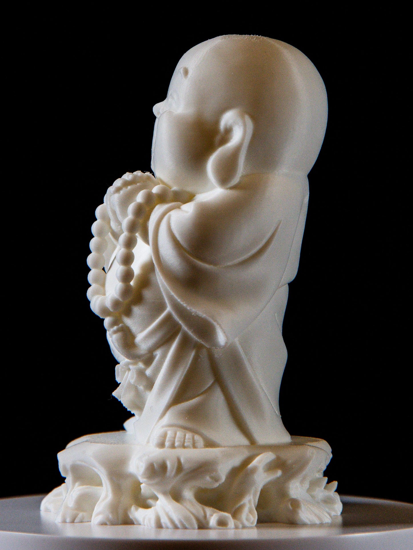 Laughing Buddha cute with Prayer Beads