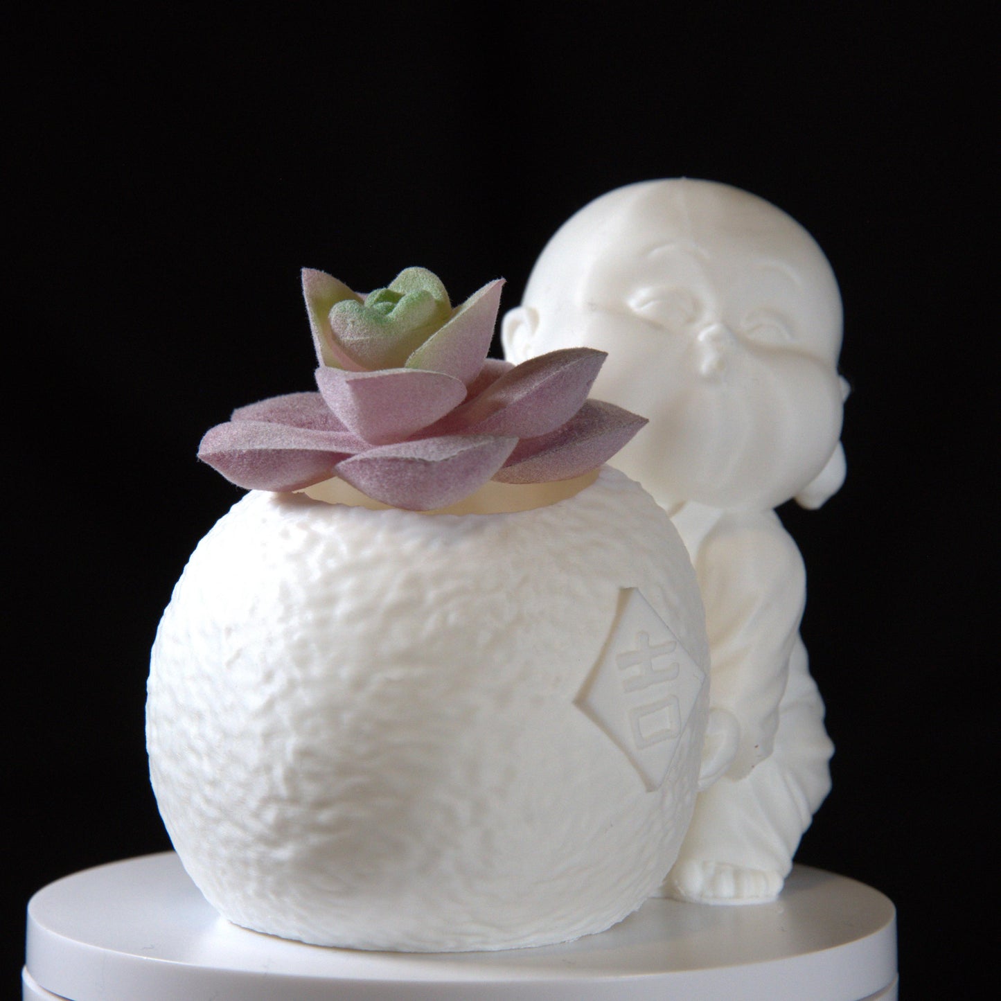 Laughing Buddha Succulent Planter – Elegant Home Décor Gift