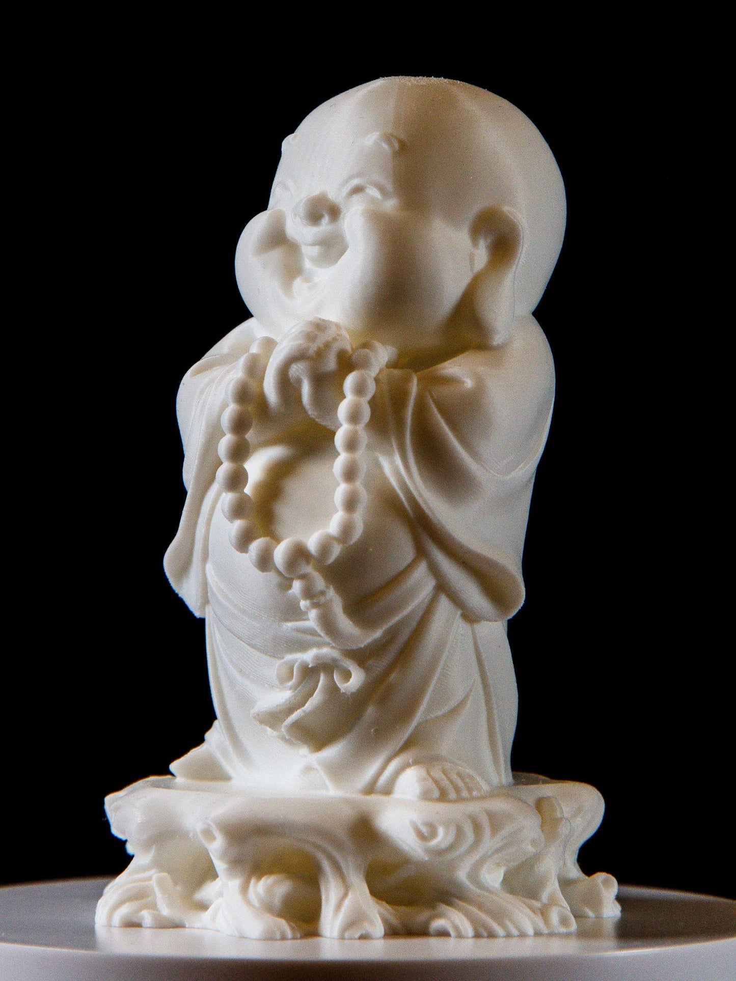 Laughing Buddha cute with Prayer Beads