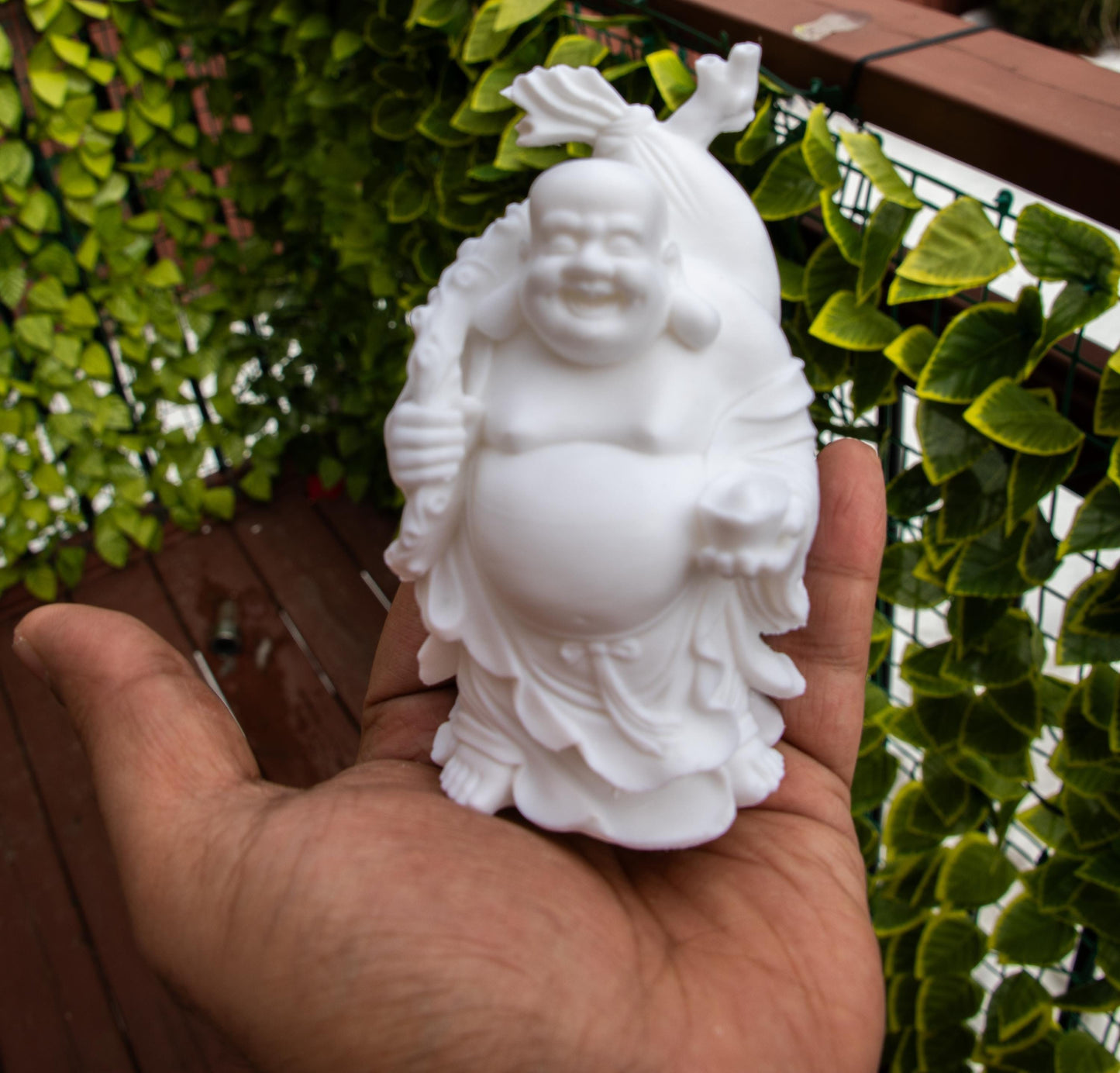 Laughing Buddha Statue | Abundance Charm for Home & Office | Perfect Spiritual Gift | Home Decor