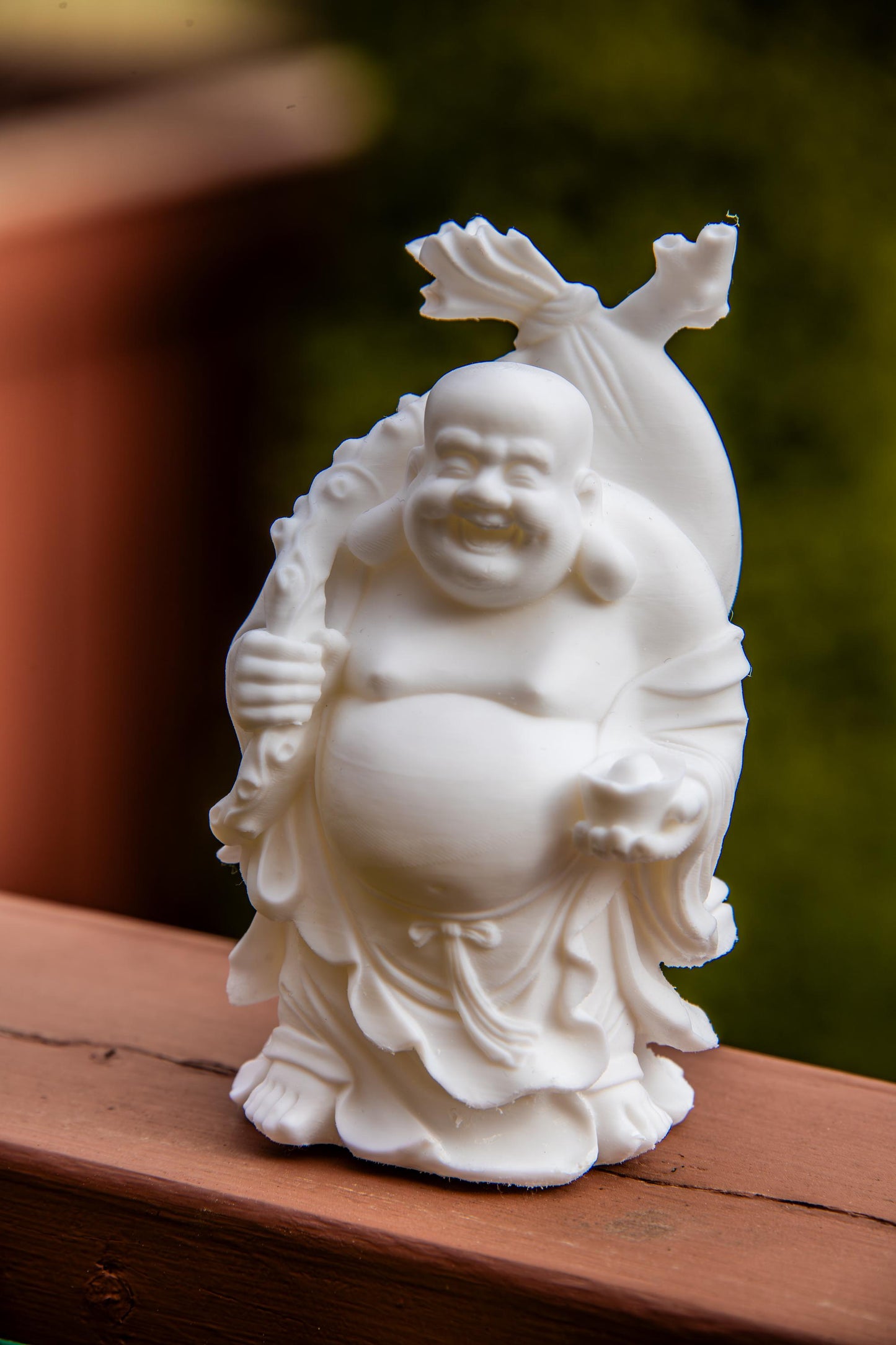 Laughing Buddha Statue | Abundance Charm for Home & Office | Perfect Spiritual Gift | Home Decor