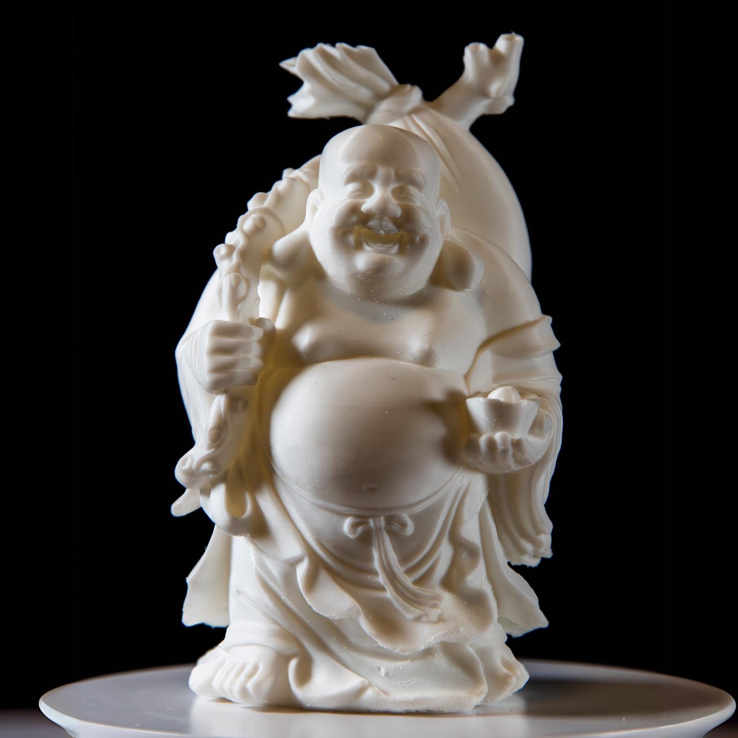 Laughing Buddha Statue | Abundance Charm for Home & Office | Perfect Spiritual Gift | Home Decor