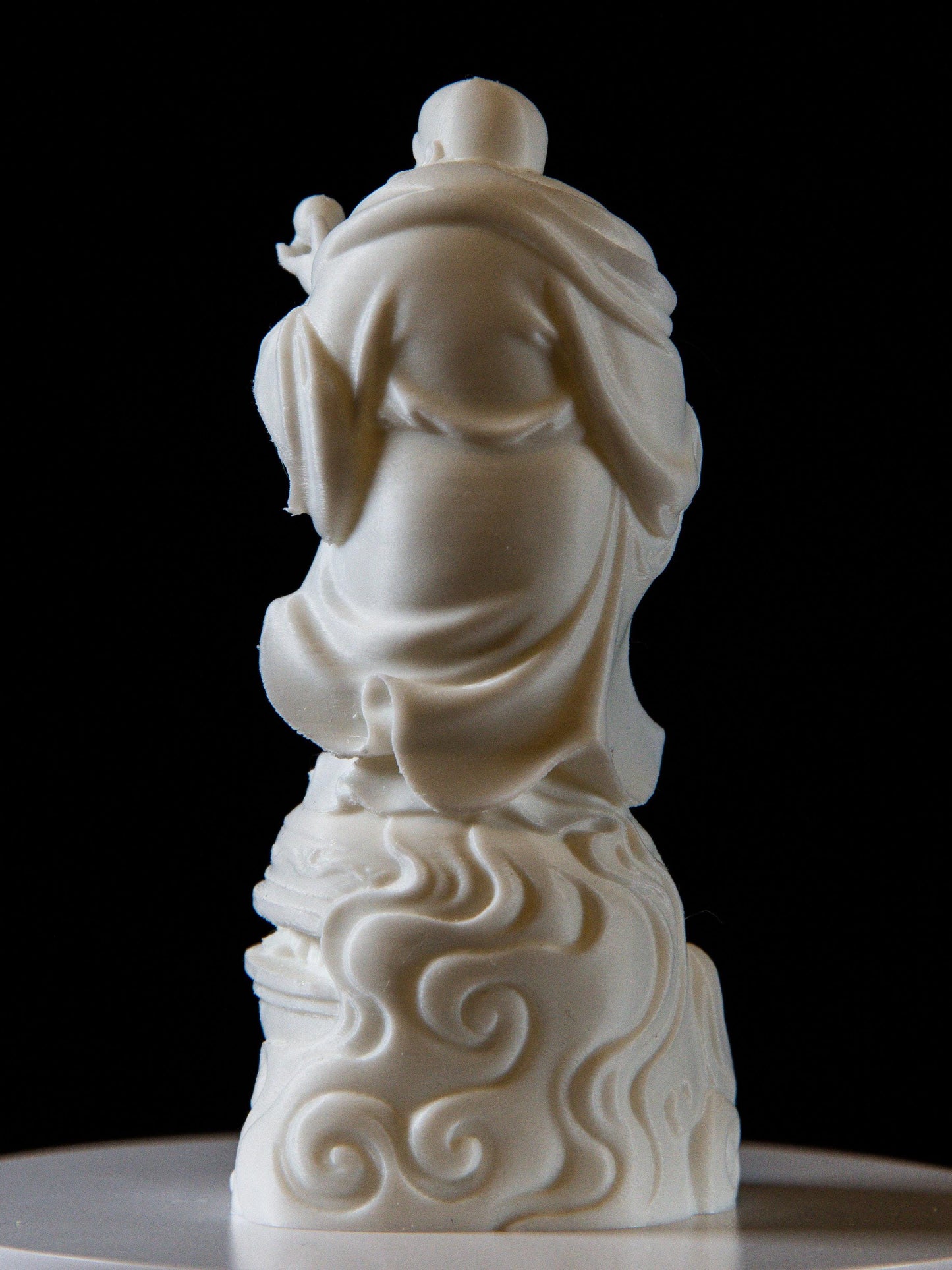 Laughing Buddha with Pearl of Wisdom – Feng Shui Fortune & Enlightenment Statue | Spiritual Home and Office Decor