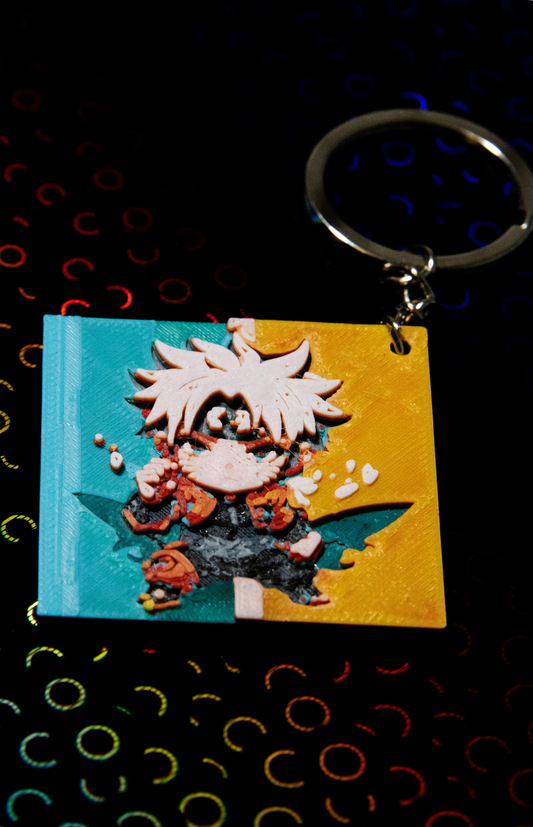⚔️Naruto Chibi Anime - Raised keychain