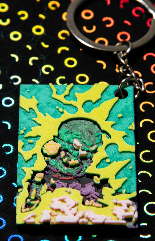 💥 Piccolo Power Surge Keychain – 3D DBZ Chibi Edition