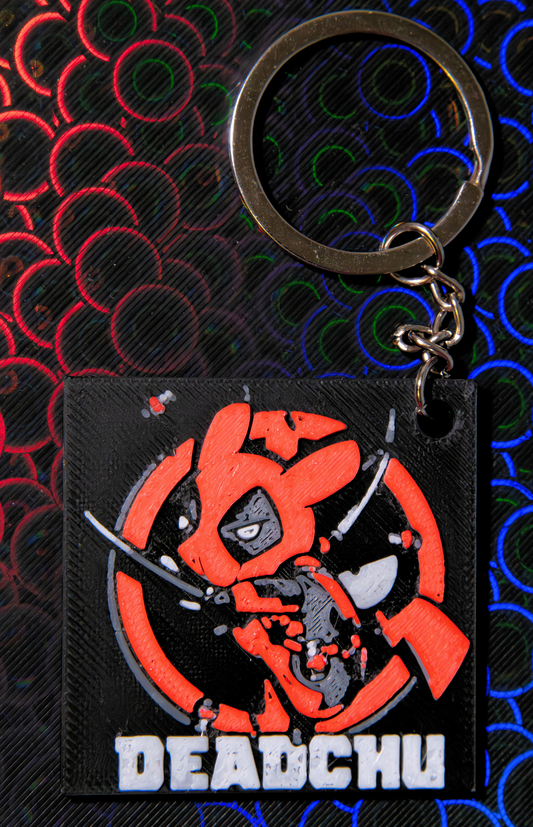 ⚡ Deadchu Chibi Keychain – 3D Printed Parody Exclusive