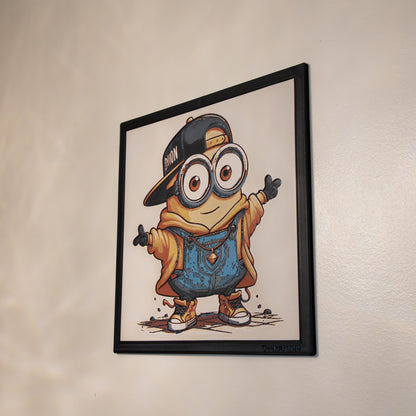 Minion Rockstar - Anime Art | 3d Filament Painting