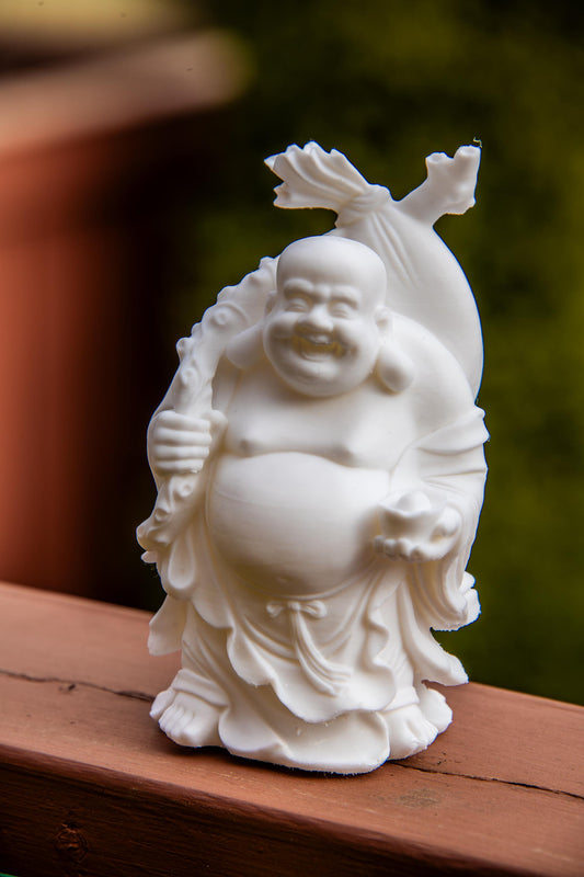 Laughing Buddha Statue  | Abundance Charm for Home & Office | Perfect Spiritual Gift | Home Decor